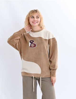 Картинка Світшот бежевий