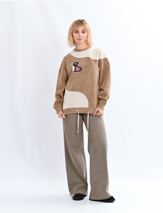 Картинка Світшот бежевий