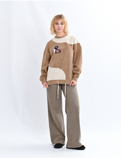 Картинка Світшот бежевий