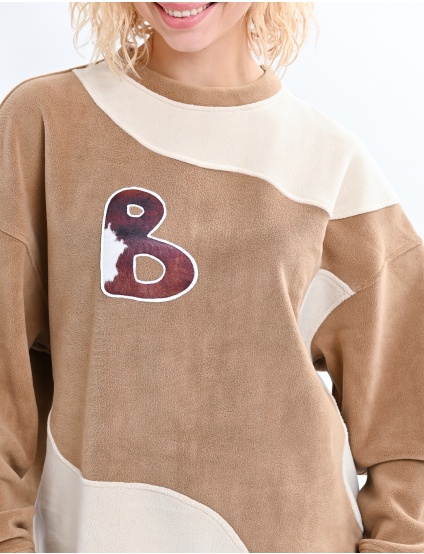 Картинка Світшот бежевий