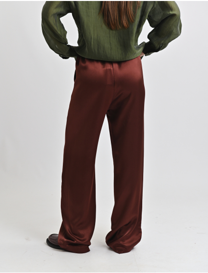 Картинка Штани темно-коричневі