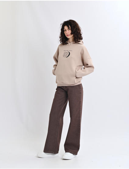 Картинка Худі бежеве