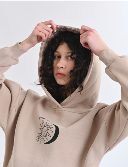 Картинка Худі бежеве