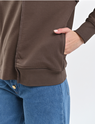 Картинка Світшот коричневий