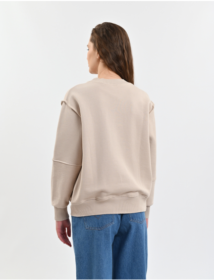 Картинка Світшот бежевий