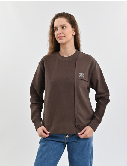 Картинка Світшот коричневий