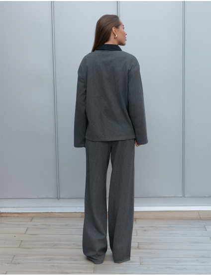 Картинка Штани темно-сірі