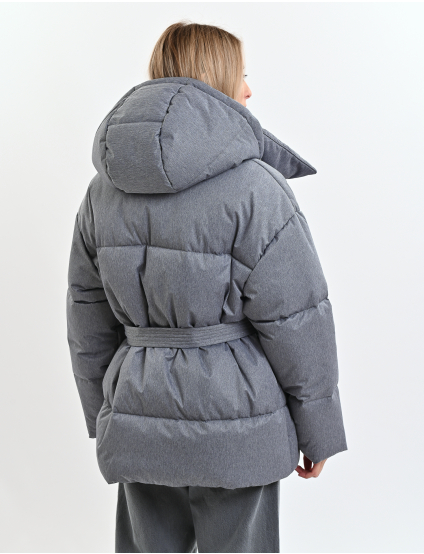 Картинка Пуховик сірий