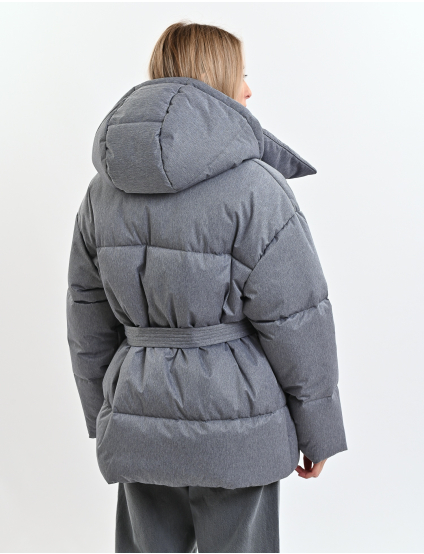 Картинка Пуховик сірий