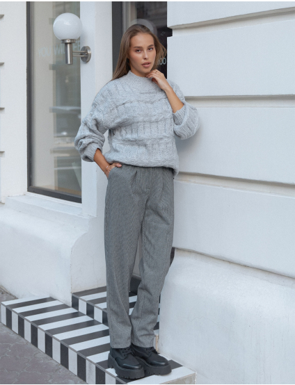 Картинка Светр світло-сірий