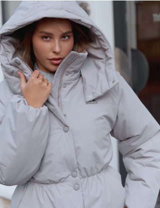 Картинка Куртка світло-сіра