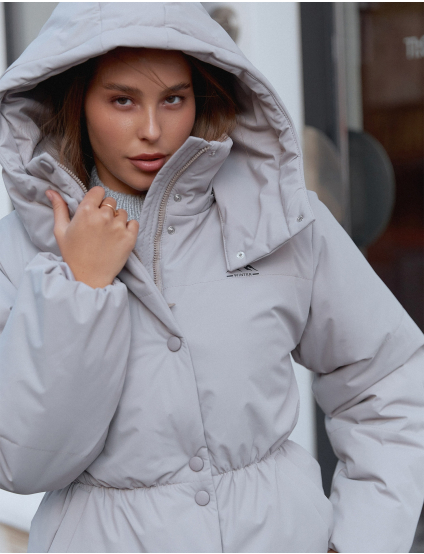 Картинка Куртка світло-сіра