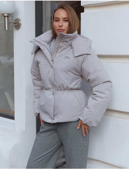 Картинка Куртка світло-сіра