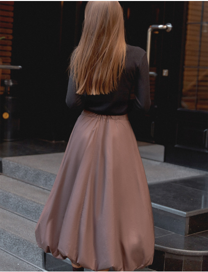 Картинка Спідниця коричнева