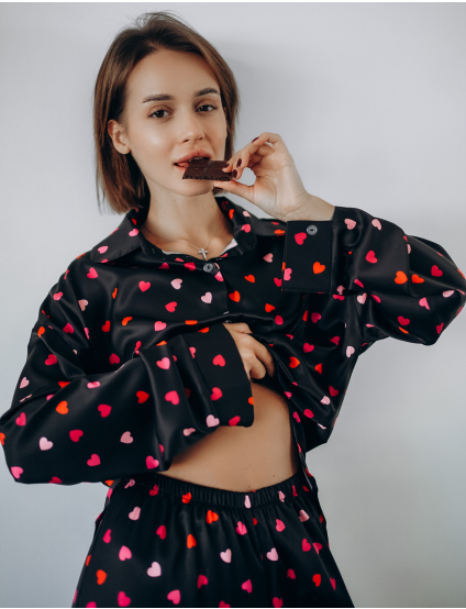 Картинка Піжама чорна