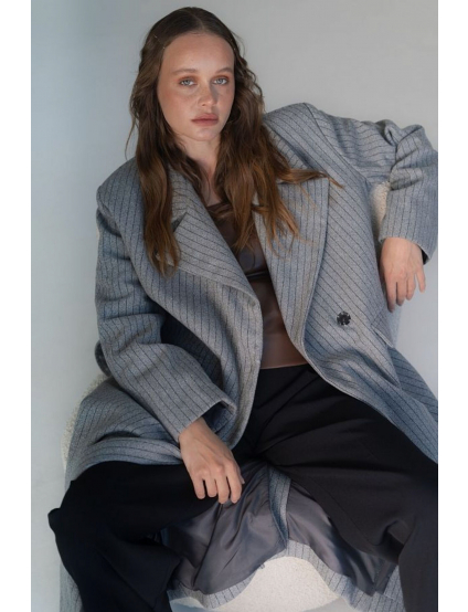 Картинка Пальто сіре