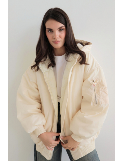 Картинка Куртка біла 