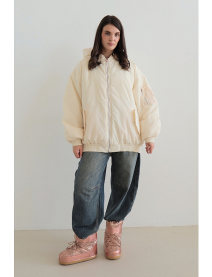 Картинка Куртка біла 