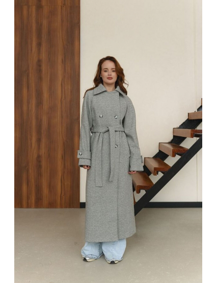 Картинка Пальто світло-сіре