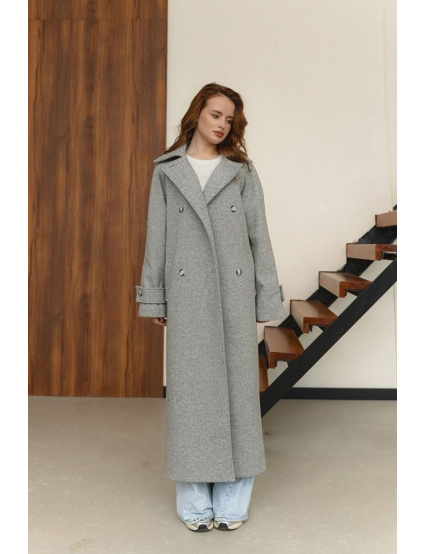 Картинка Пальто світло-сіре