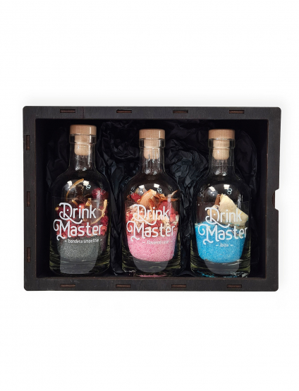 Картинка Набір коктейлів Drink Master black (3 шт.)