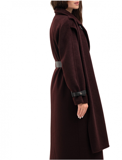 Картинка Пальто бордове