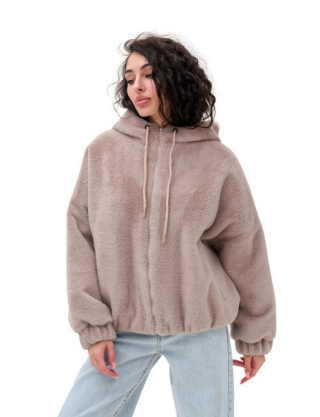 Картинка Шуба бежева