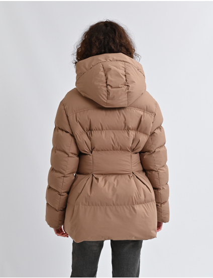 Картинка Пуховик світло-коричневий
