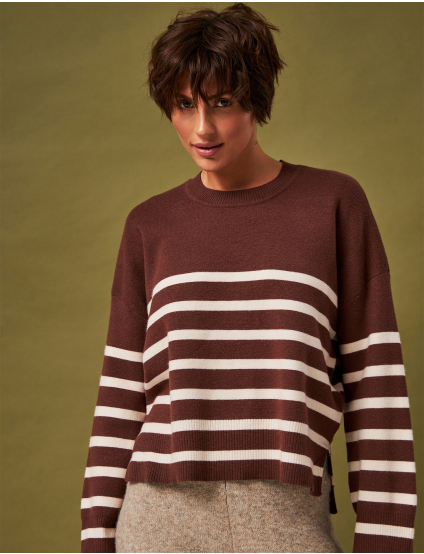 Картинка Светр коричневий