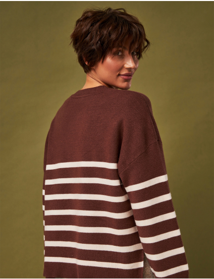 Картинка Светр коричневий