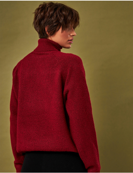 Картинка Светр бордовий