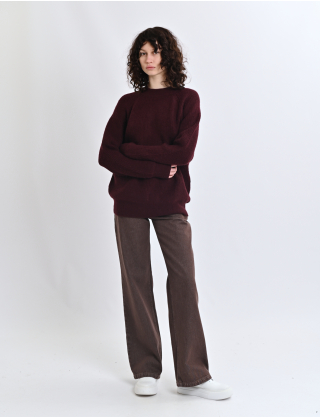 Картинка Светр бордовий