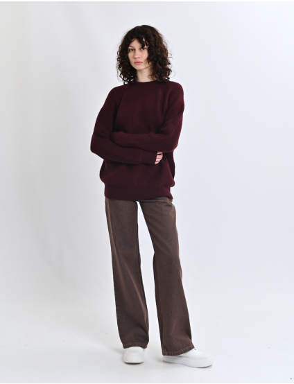 Картинка Светр бордовий