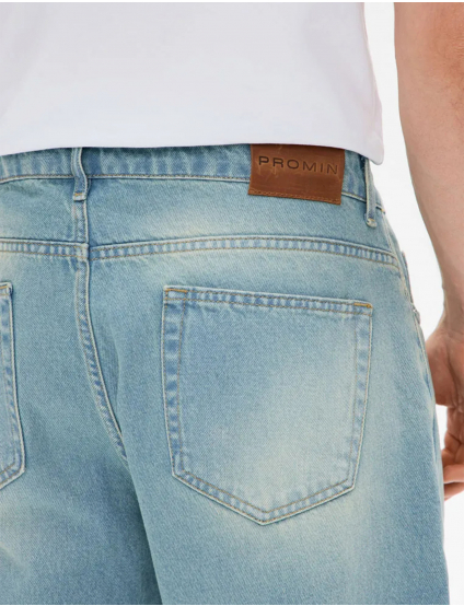 Картинка Чоловічі блакитні джинси прямого крою