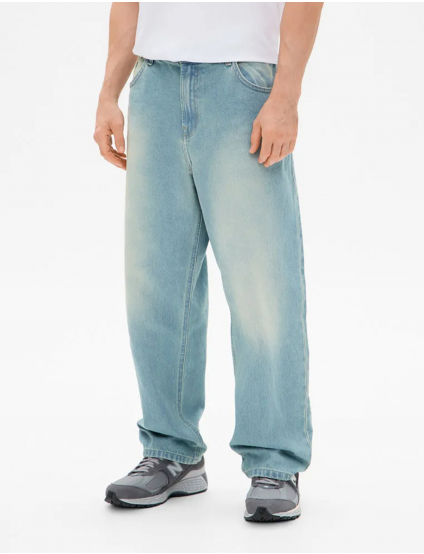 Картинка Чоловічі блакитні джинси прямого крою