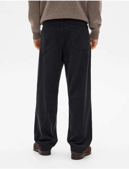 Картинка Чоловічі темно-сірі джинси прямого крою