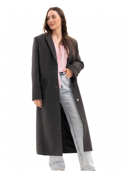 Картинка Пальто темно-сіре