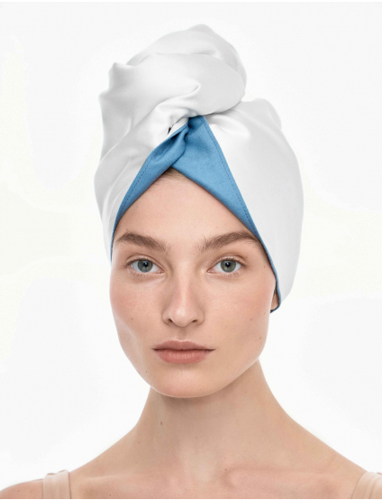 Картинка Тюрбан шовковий для волосся