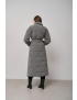Картинка Куртка стьобана довга сіра