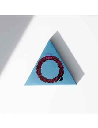 Картинка Шовоква резинка для волосся бузкова