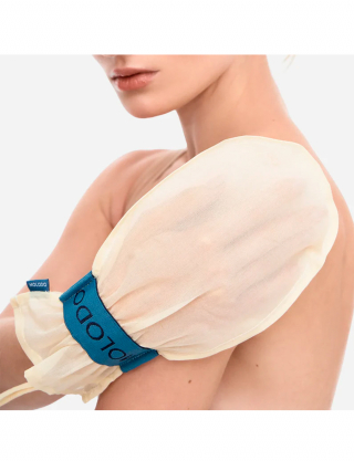 Картинка Рукавичка для пілінгу Raw Silk