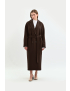 Картинка Пальто темно-коричневе