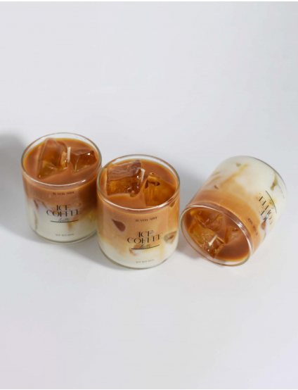 Картинка Свічка "ICE LATTE" з ароматом кави з вершками