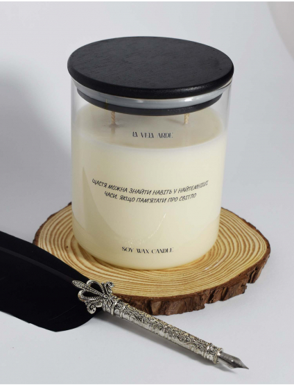 Картинка Свічка "Stories of Hogwarts" з ароматом - булочка з корицею