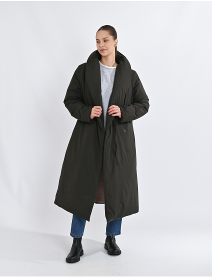 Картинка Пуховик темно-зелений