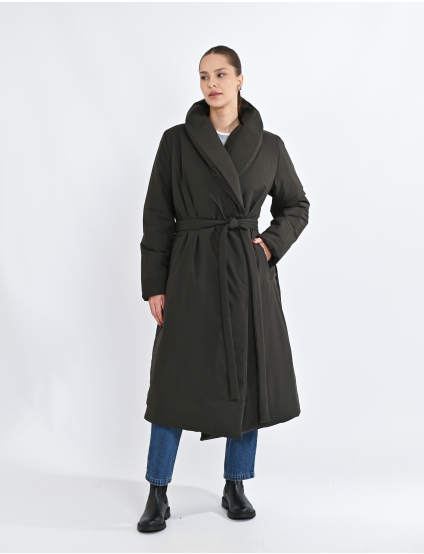 Картинка Пуховик темно-зелений