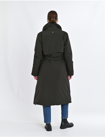 Картинка Пуховик темно-зелений