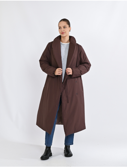 Картинка Пуховик коричневий