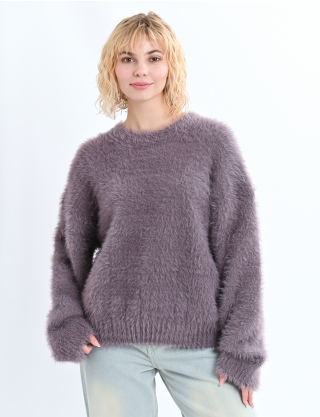 Картинка Светр коричневий