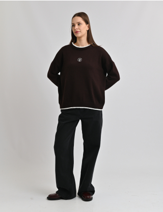 Картинка Светр коричневий